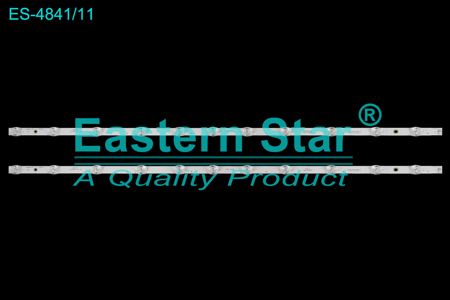 ES-4841 LED TV Backlight use for 43" Changhong  43C2 43D3S 43D2003V2W11C1B79014M HYS_17P Z8-R1-M850217161 LB-C430U17-E1-L-2 DS CH43L84A-V01 LED BACKLIGHT KITS(2)
