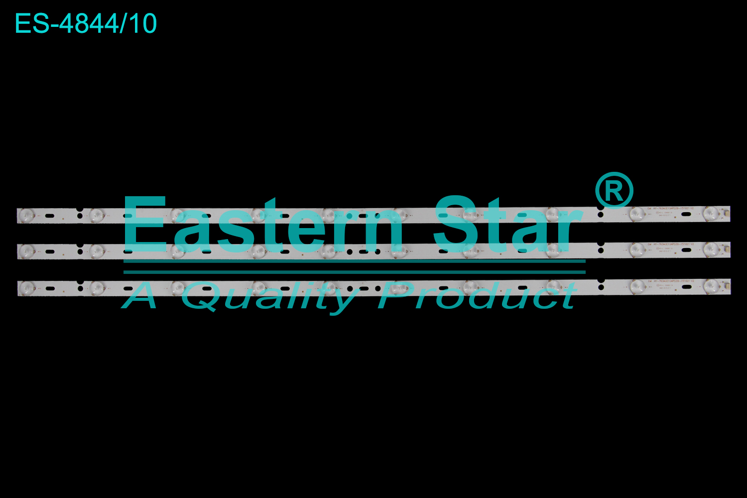 ES-4844 LED TV Backlight use for /" Sast  GM HY-763AGE10APD39-151021 V2 YS-L E469119 LED BACKLIGHT KITS(3)