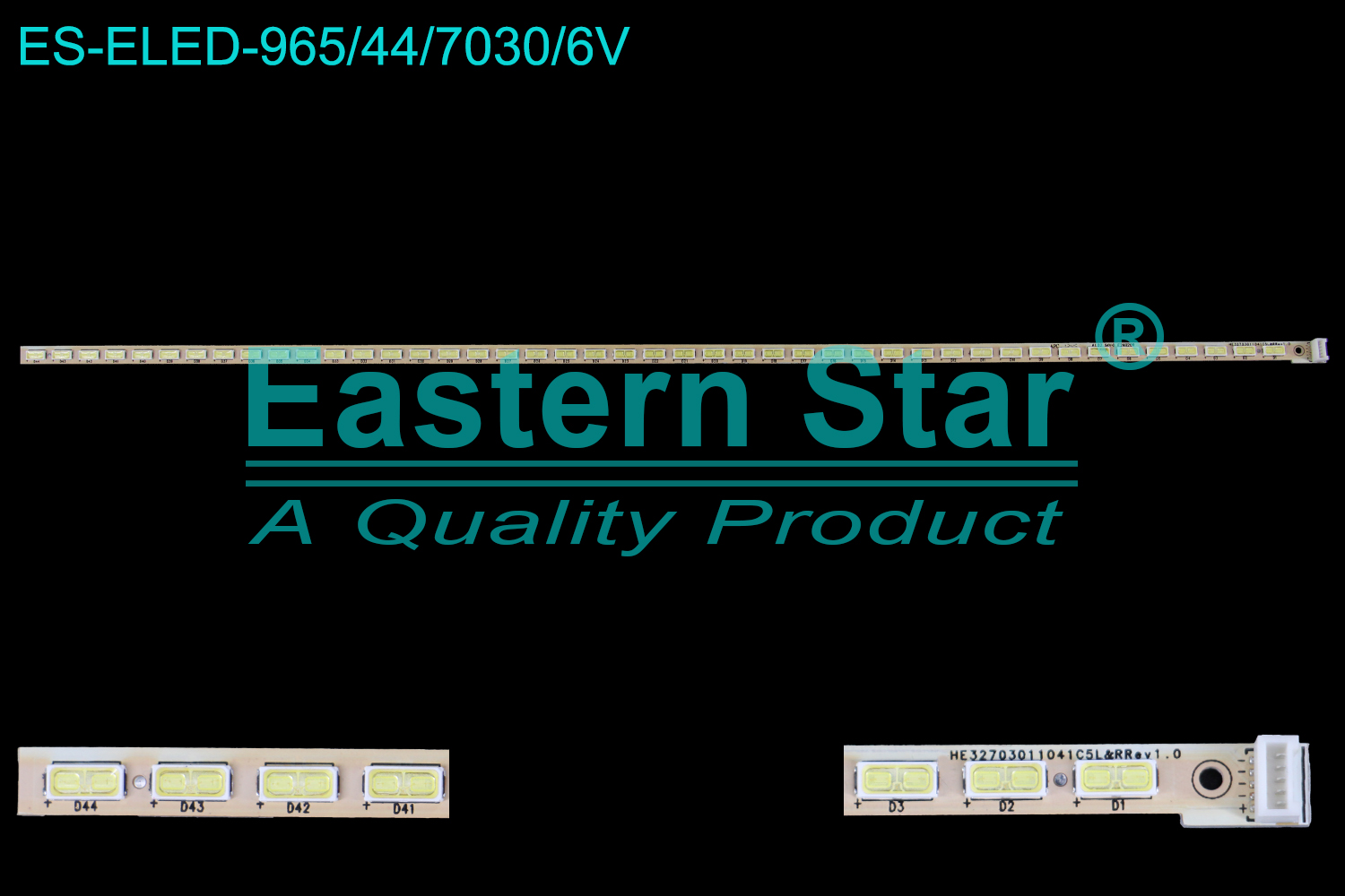 ES-ELED-965 ELED/EDGE TV backlight use for 32'' Haier LE32A700P3D,  LE32A370  HE32703011041C5L&RRev1.0  LED BACKLIGHT KITS(1)