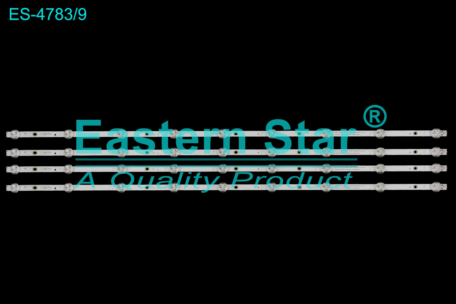 ES-4783 LED TV Backlight use for 39"  SJ.CX.D3900901-2835BS-M 1.14.MD390008 161029 06R7-180.DT0-3919P00-1H-A4-112S07V3C-3.2-3.3V- 170816N3-01977-CX.D390S01-10424-HL 1011 LED BACKLIGHT KITS(4)