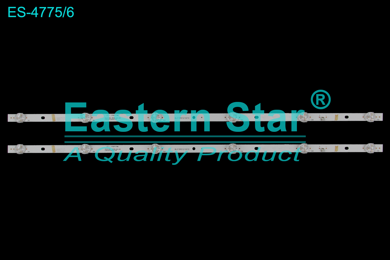 ES-4775 LED TV Backlight use for 32" PC67179A T315-RD1-3030-41A-06 BL315RD1210210  LED BACKLIGHT KITS(2)