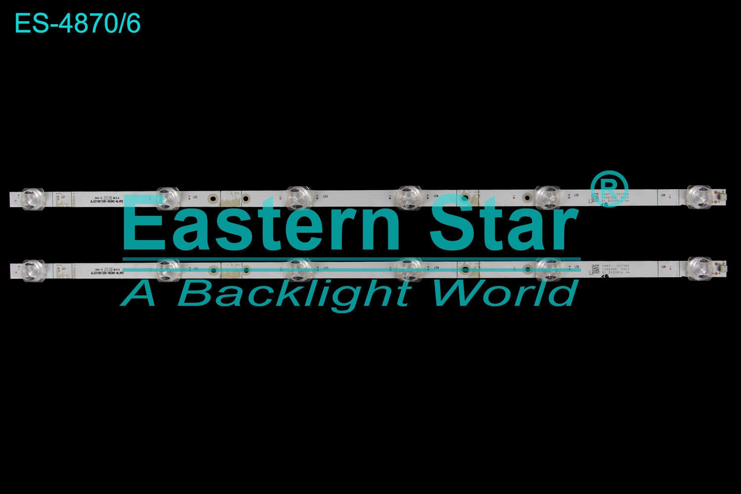 ES-4870 LED TV Backlight use for 32" Hisense/Haier HZ32H30D JLD31561330-003AS-M_V02 1447 027388 1246395 99C0 B1 D200924 WH LED BACKLIGHT KITS(2)