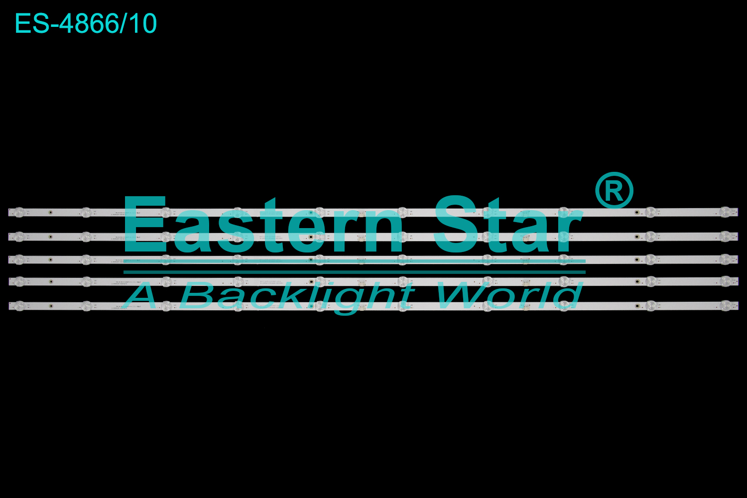 ES-4866 LED TV Backlight use for 55" Skyworth  55A23S，55P53 PAL-3A 94V-0 E199273 PA JL.D55052330-163AS-M_V01  LED BACKLIGHT KITS(5)