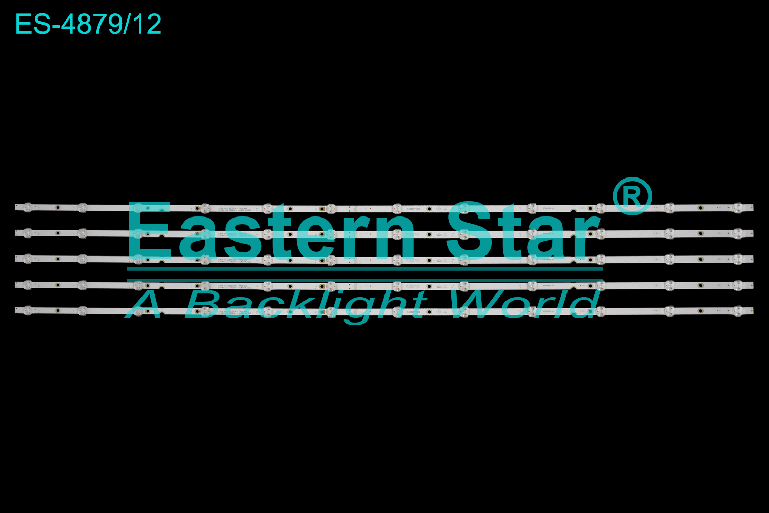 ES-4879 LED TV Backlight use for 55"  03Y0-B-116T07V3C-170704N5 00640-XS.D550S04-10143-HL1012 SJ.XS.D5500602-2835DS-M 1.14.MD550053 170614 XST550-HD55D15A LED BACKLIGHT KITS(32)