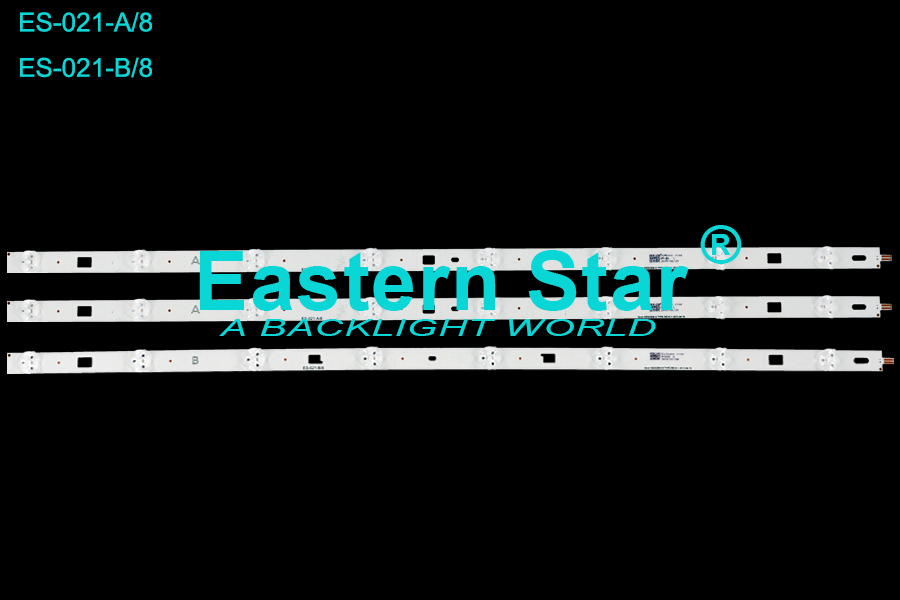ES-021 TV BACKLIGHT use for Sony 32"  32INCH NDSOEM A/B TYPE REV0.1 2013.04.19 LED Backlight Strips(3)