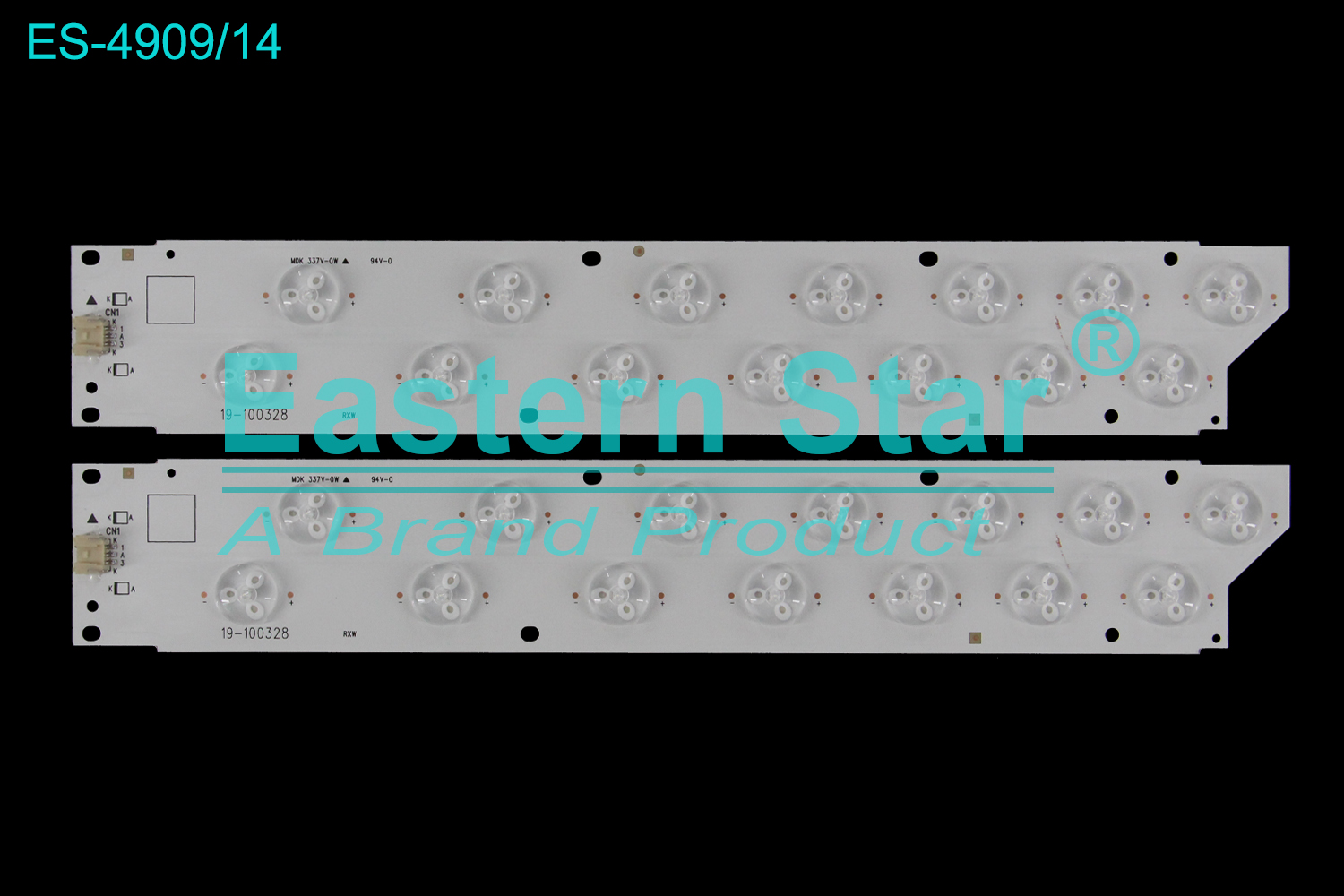ES-4909 LED TV Backlight use for /" XS-1207/19-100328 MDK 337V-0W  LED BACKLIGHT STRIP(2)