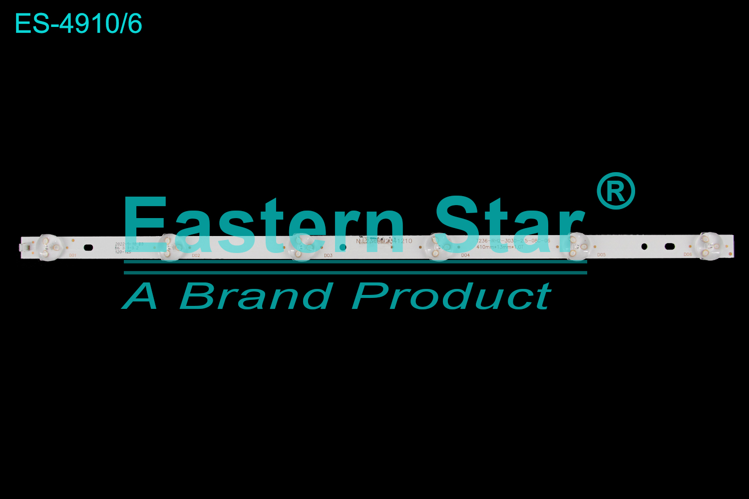 ES-4910 LED TV Backlight use for /"  N.L236RH2341210 T236-RH2-3030-2.5-08C-06  LED BACKLIGHT STRIP(/)