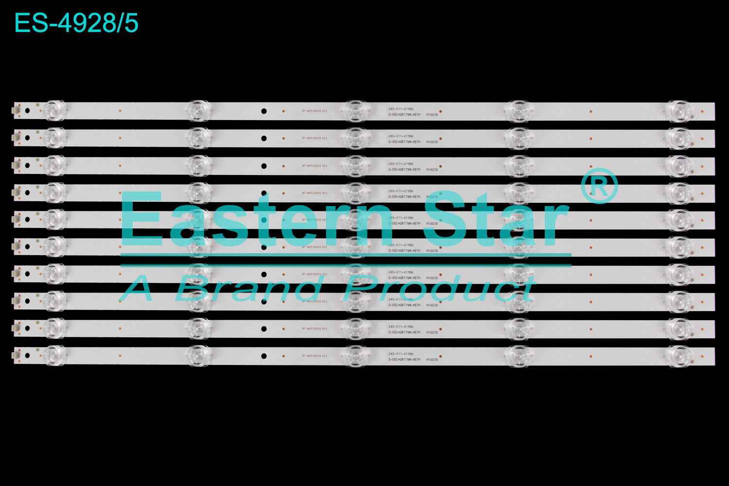 ES-4928 LED TV Backlight use for 55" B2-55C-3030-0D20-10X5-557X12-201204-B  LED BACKLIGHT STRIP(10)