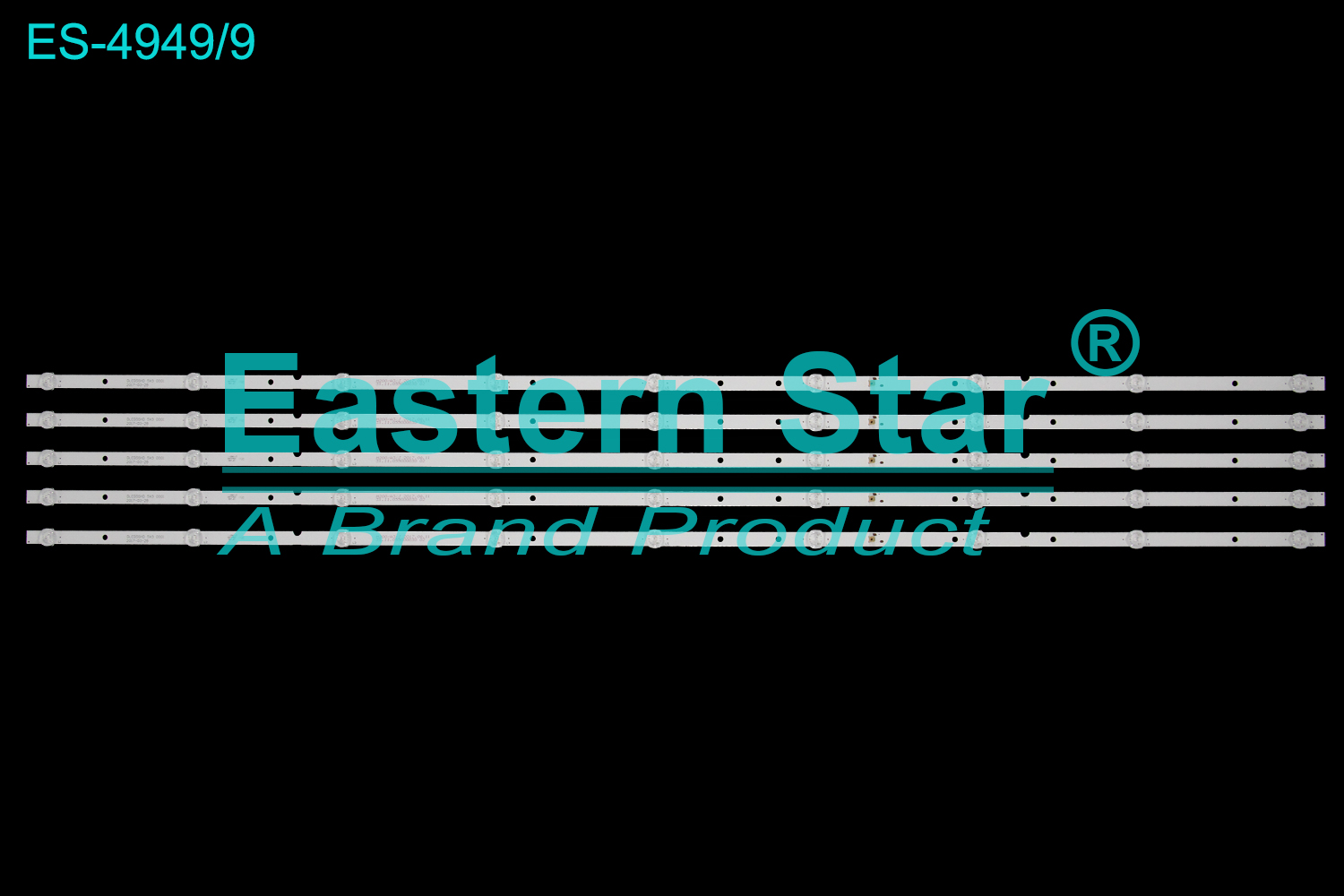 ES-4949 LED TV Backlight use for 55" 55PUF7065 T3 55PUF7294 T3 AOC55I3 DLED55HD 5X9 0001 2017-03-28  LED BACKLIGHT STRIP(5)