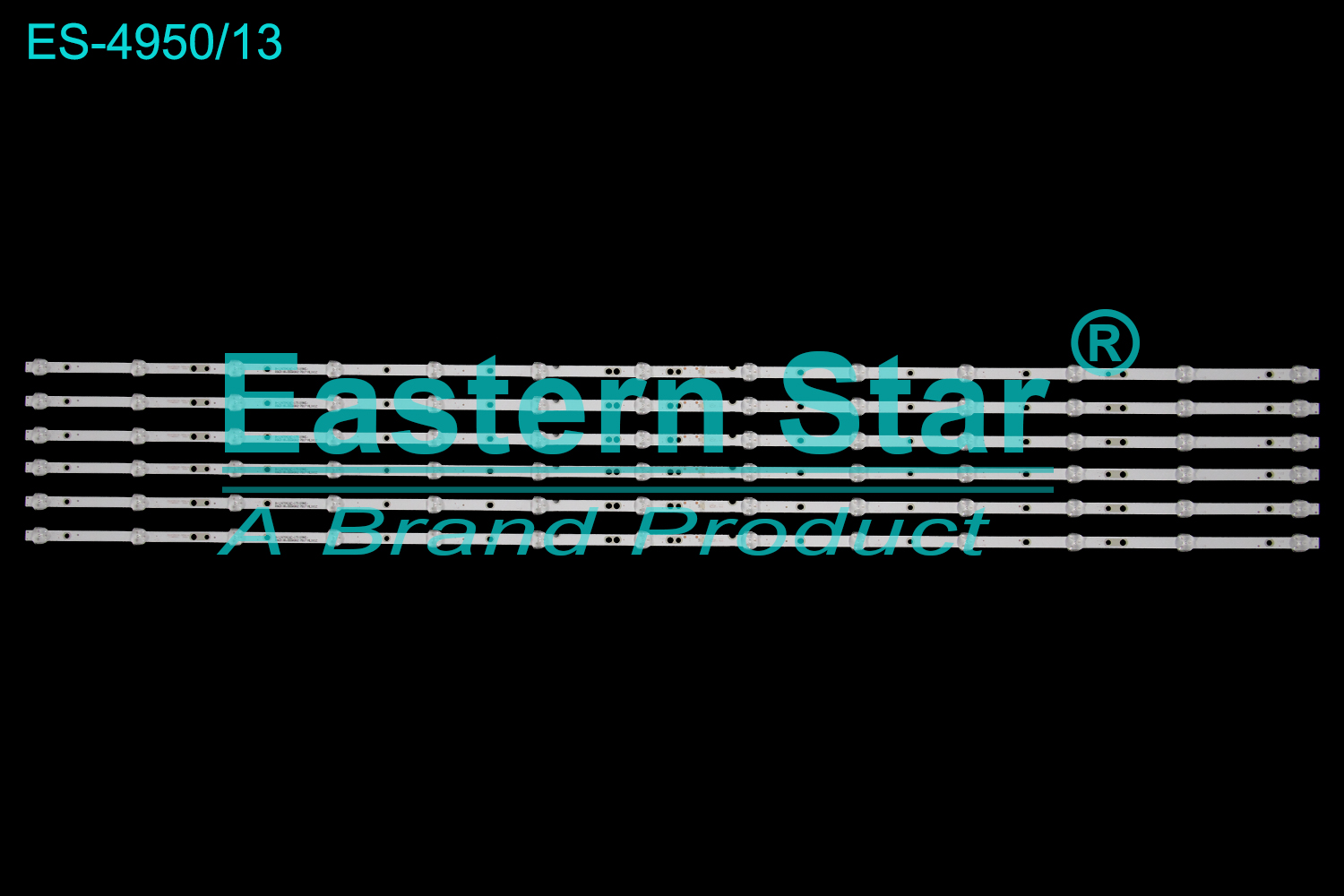ES-4950 LED TV Backlight use for 55"  SL55V2  SJ.HZ.D5501301-2835AS-M 1.14.MD550011 160925 LED BACKLIGHT STRIP(6)