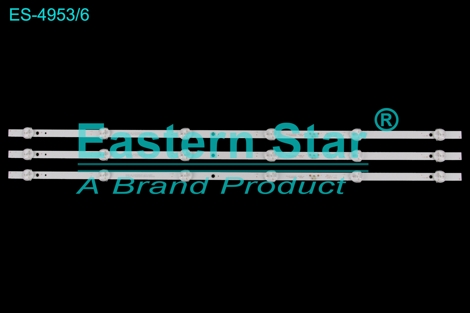 ES-4953 LED TV Backlight use for 32" Shinco SJ.HF.D3200601-2835BS-M 1.14.MD320028 160925  LED BACKLIGHT STRIP(3)