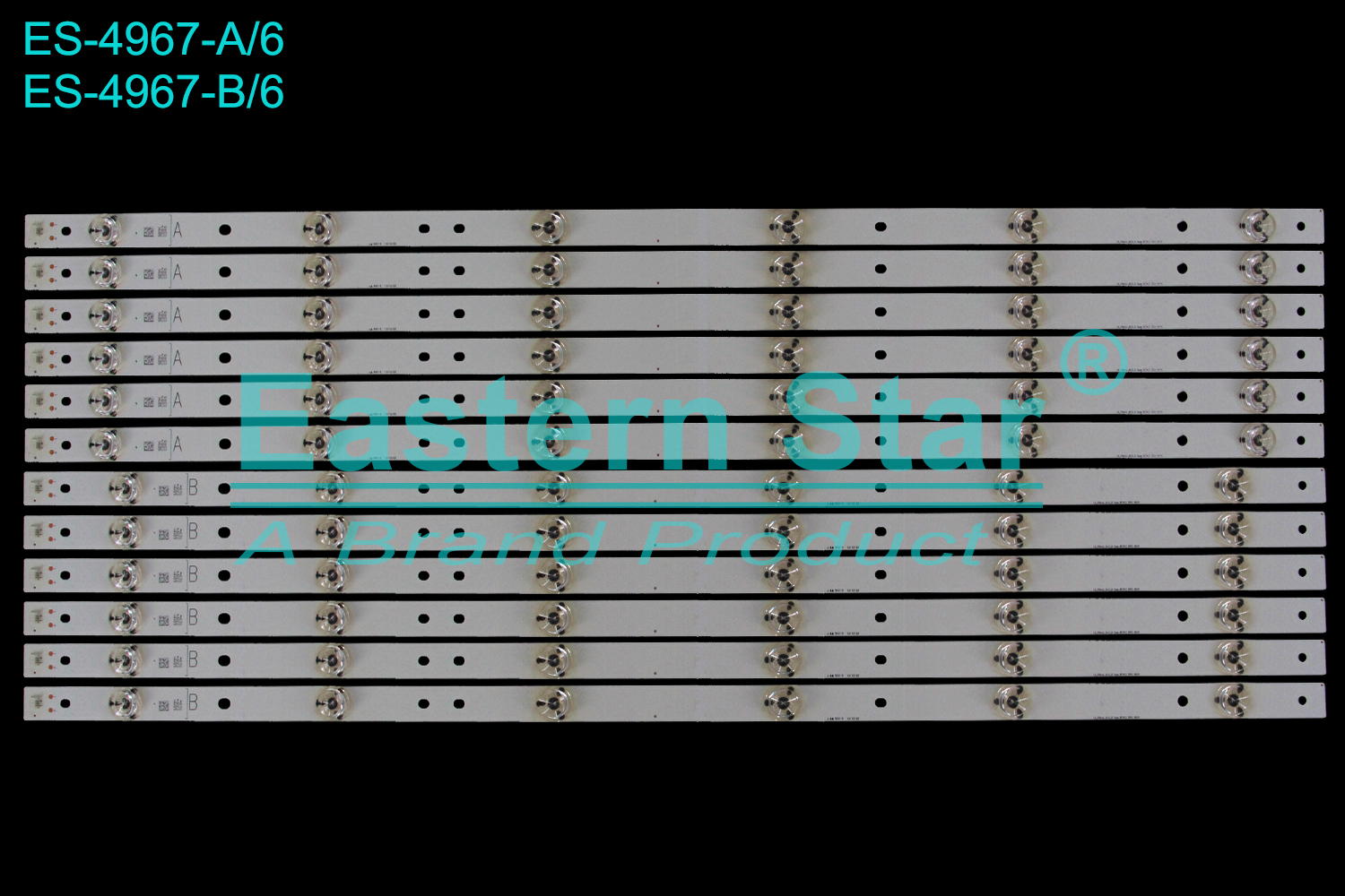 ES-4967 LED TV Backlight use for 55" Skyworth 55E660E 55Inch_AG15_A Type_REV0.2 2013 0910  55Inch_AG15_BType_REV0.2 2013 0910   LED BACKLIGHT STRIP(12)