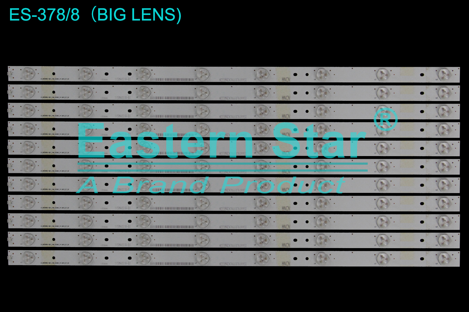 ES-378 LED TV Backlight 55'' use for  Hisense  Samsung_2015CHI550_B81_3228_08_REV1.1_151027_LM41-00182A LED STRIPS(11)