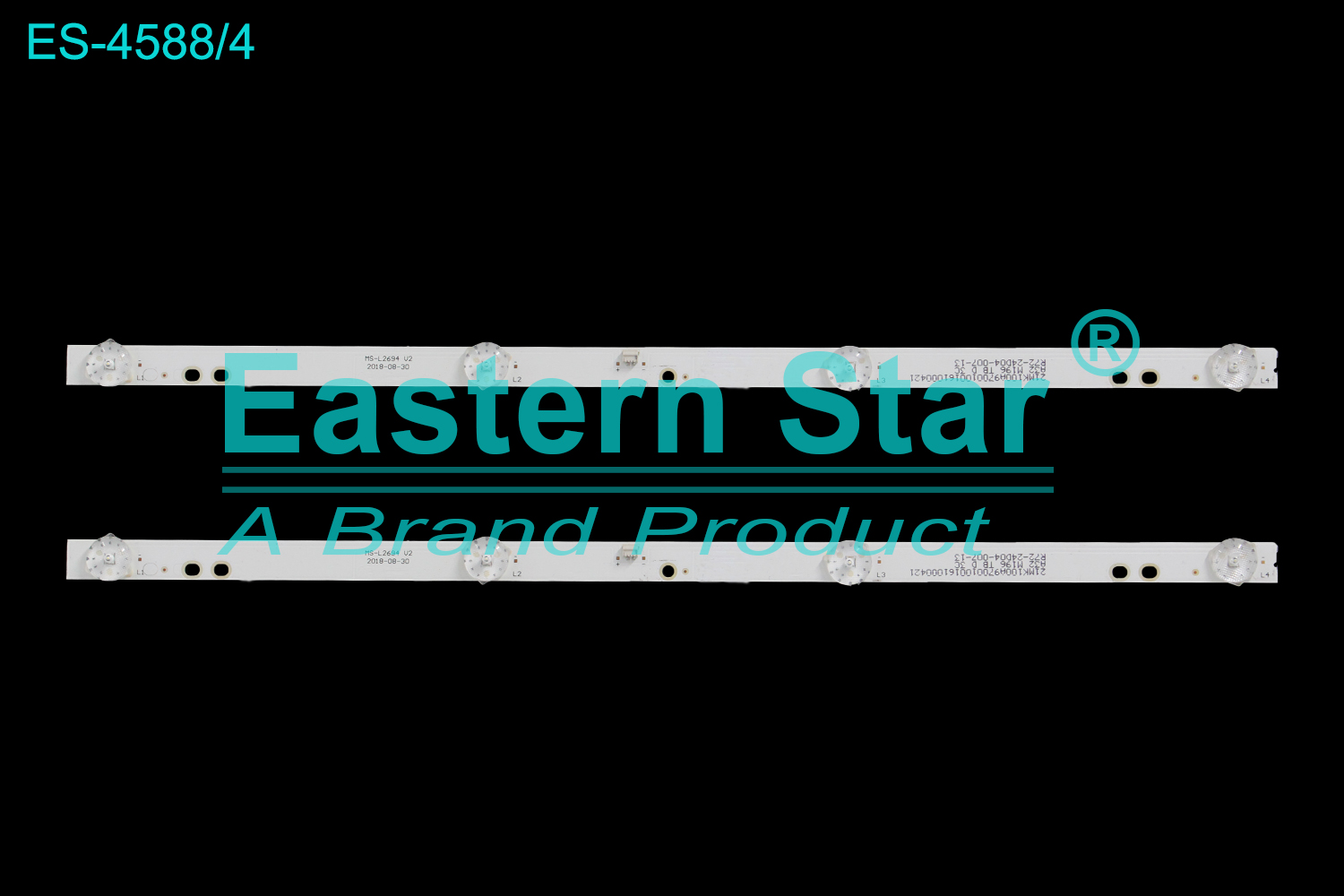 ES-4588 LED TV Backlight use for 24" Econ EX-24HS001B MS-L2694 V2 LED BACKLIGHT KITS(2)