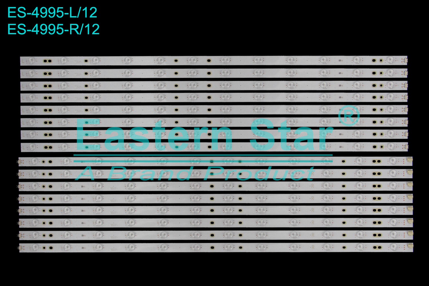 ES-4995 LED TV Backlight use for 80" Sharp  4T-B80CJ1U LB80008 V0_00 LB80008 V1_00 LED BACKLIGHT STRIP(16)