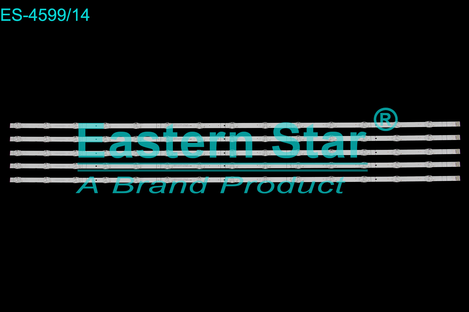 ES-4599 LED TV Backlight use for 55" Hisense/Toshiba 55E7GQ BT55X330301405069REV1.2 HD550X3U51-T0L1+ 2020093001+SVH550FB5 LED BACKLIGHT KITS(5)
