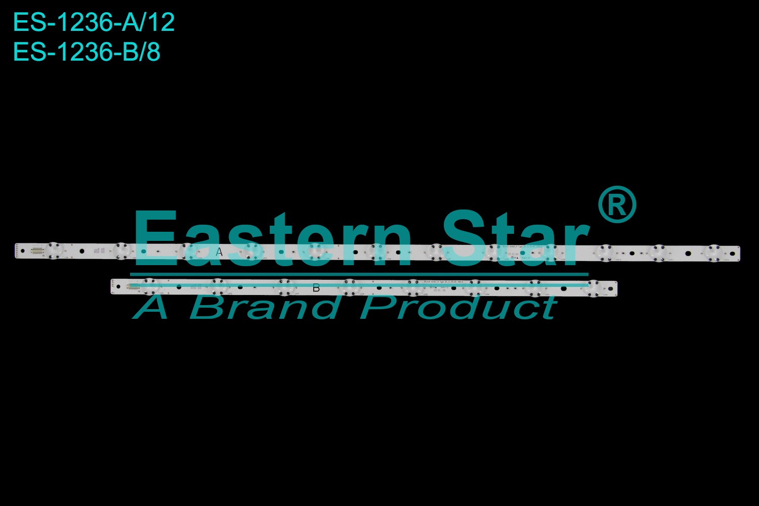 ES-1236 LED TV Backlight use for 55" 55inch exnb2_A Type_50_V2_REV00_200131 55inch exnb2_B Type_50_V2_REV00_200131  LED BACKLIGHT STRIP(/)