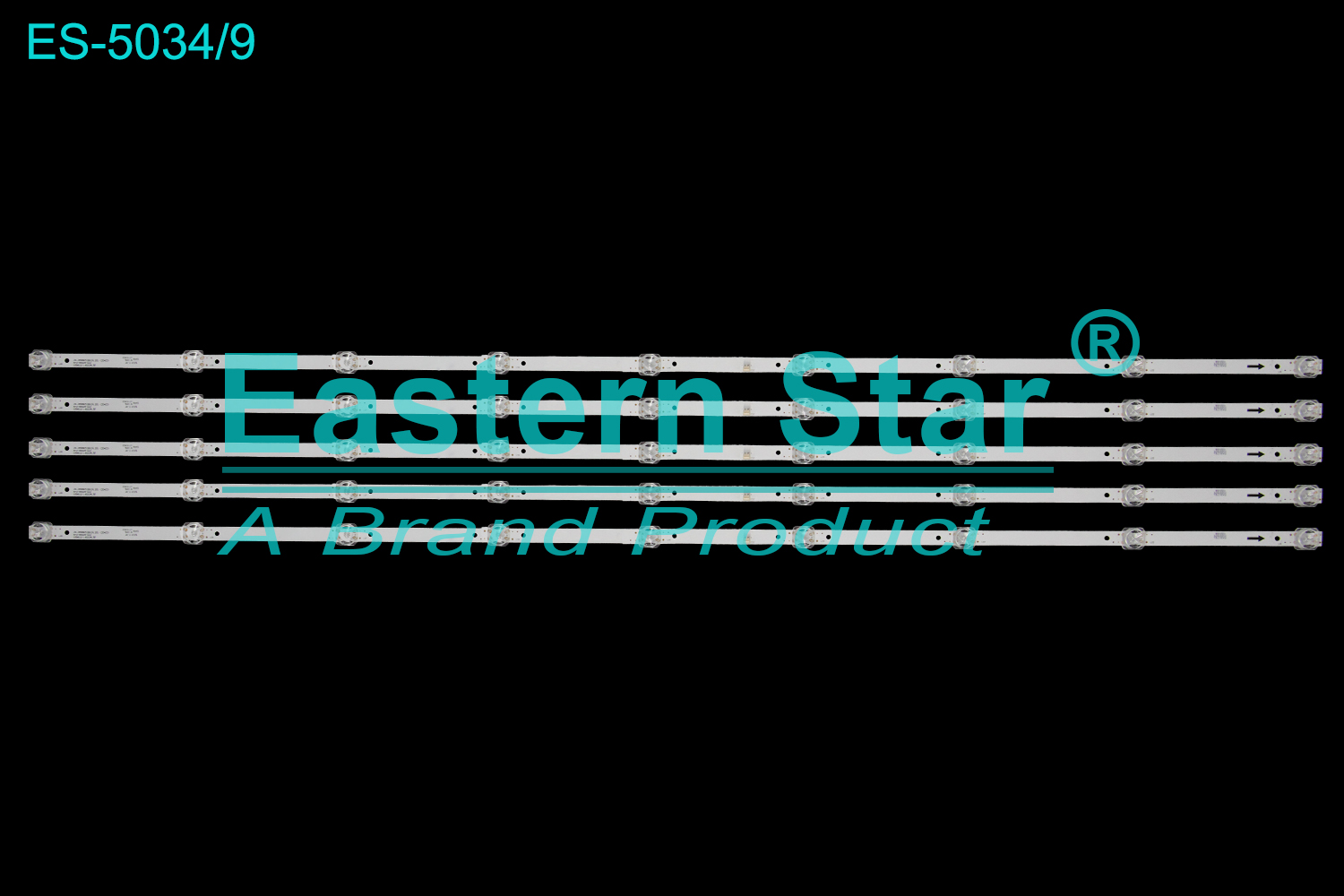 ES-5034 LED TV Backlight use for 55"  JS-JP55B71091ER.201(20402) R72-55D04-032 1056121T.60034.5P LED BACKLIGHT STRIP(5)