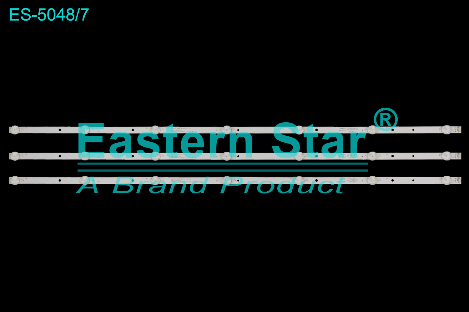 ES-5048 LED TV Backlight use for 40" Haier LE40AL88G31C 40AL88F51 LE40AL88U88  PN:30340007201 LED40D07-ZC22AG-01 2016-10-24 7S1P A20/C/12 135-140/3.0-3.1 1010127106-10 40000M35 LED BACKLIGHT STRIP(3)