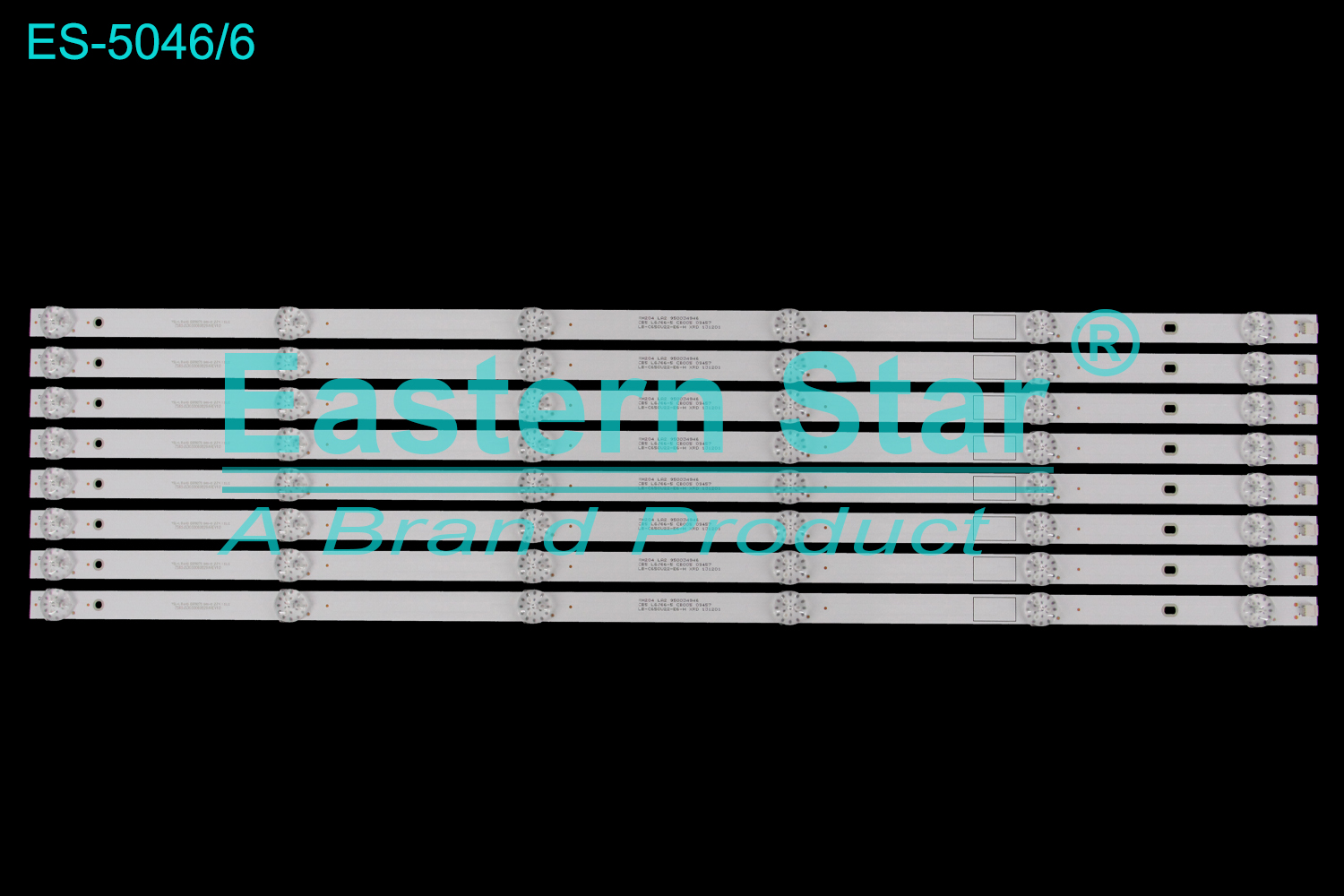 ES-5046 LED TV Backlight use for 65" Changhong /Chiq LB-C650U22-E6-H CRH-ZS65JS3030060826AREV1.0 BACKLIGHT STRIP(8)
