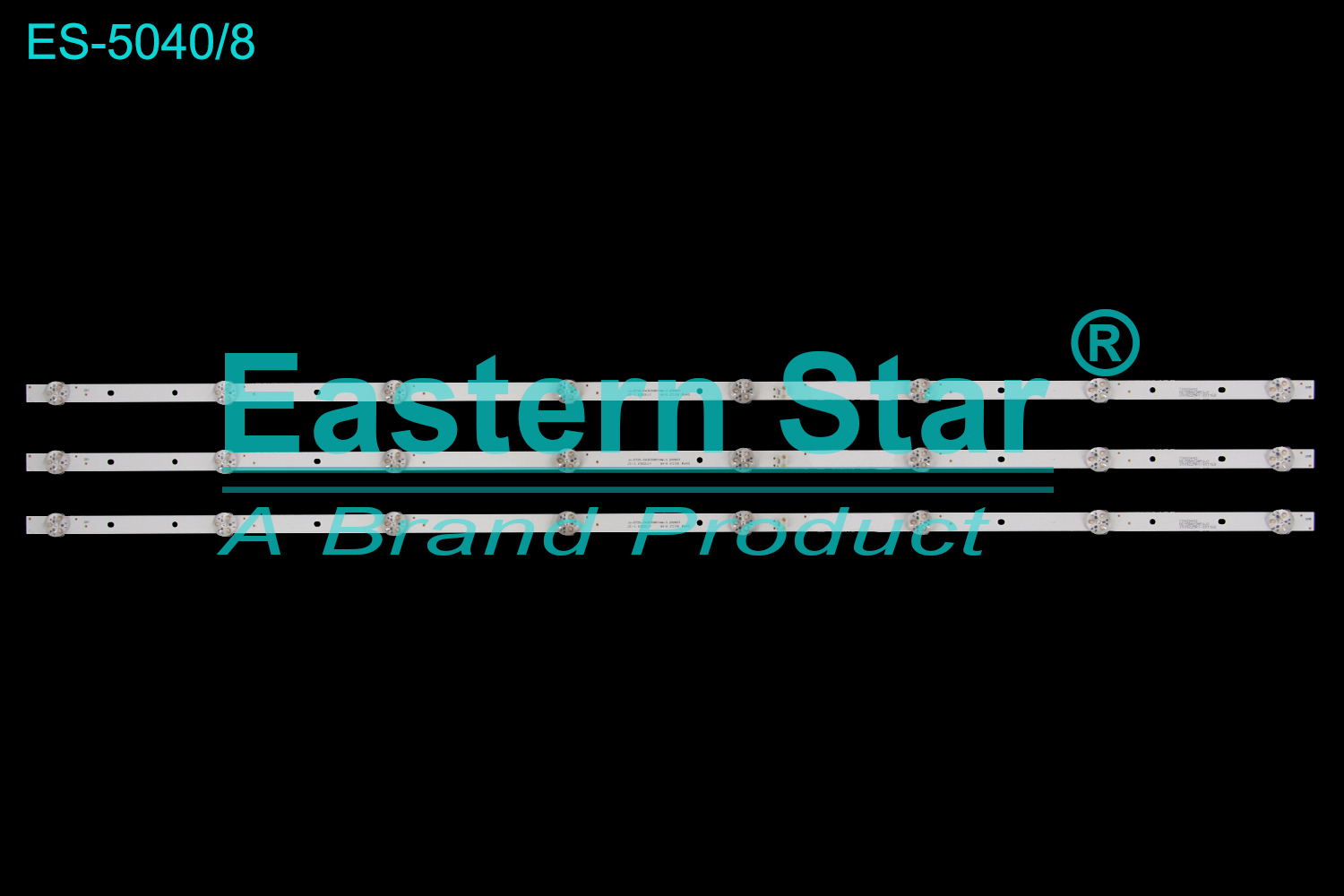 ES-5040 LED TV Backlight use for 43"  JJ-0725-D43030801AM-S 200903  LED BACKLIGHT STRIP(3)