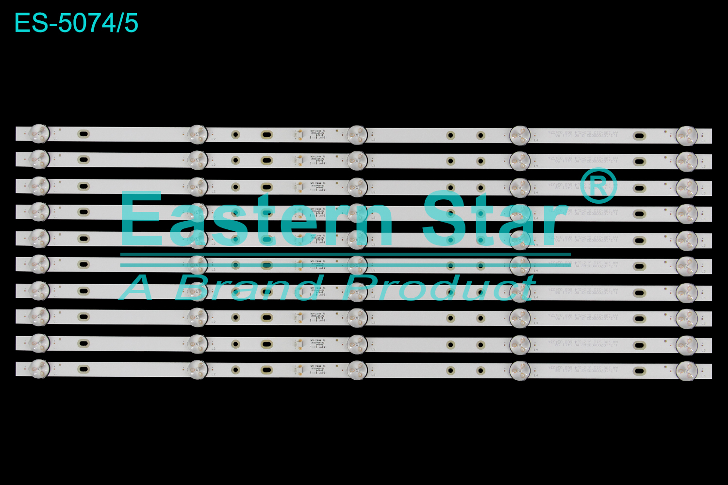 ES-5074 LED TV Backlight use for 58" Onvo OV58350 /Axen AX58LEDM203/0216 /Sunny  SN58LEDM203 MS-L3244 V2 2020-06-29  LED BACKLIGHT STRIP(10)