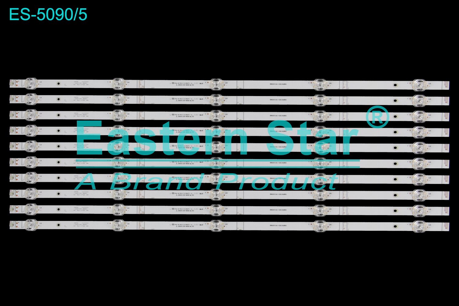 ES-5090 LED TV Backlight use for 65" Hisense 65A5H JL.D65051330-003ES-M_V03 HD650Y1U41+2021042601  CRH-BX65Y1U713030T1005056Q-REV1.0 LED BACKLIGHT STRIP(10)