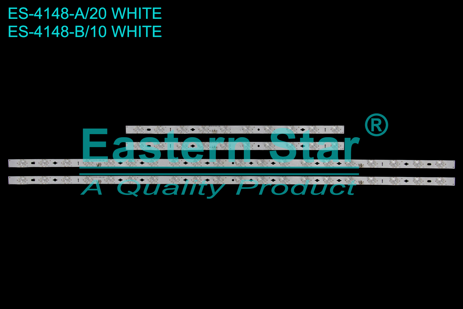 ES-4148 LED TV Backlight use for 50" Tcl 50C722 A: 50C725 A 2X20 1102 B: 50C725 B 2X10 1102  LED BACKLIGHT STRIP(4)