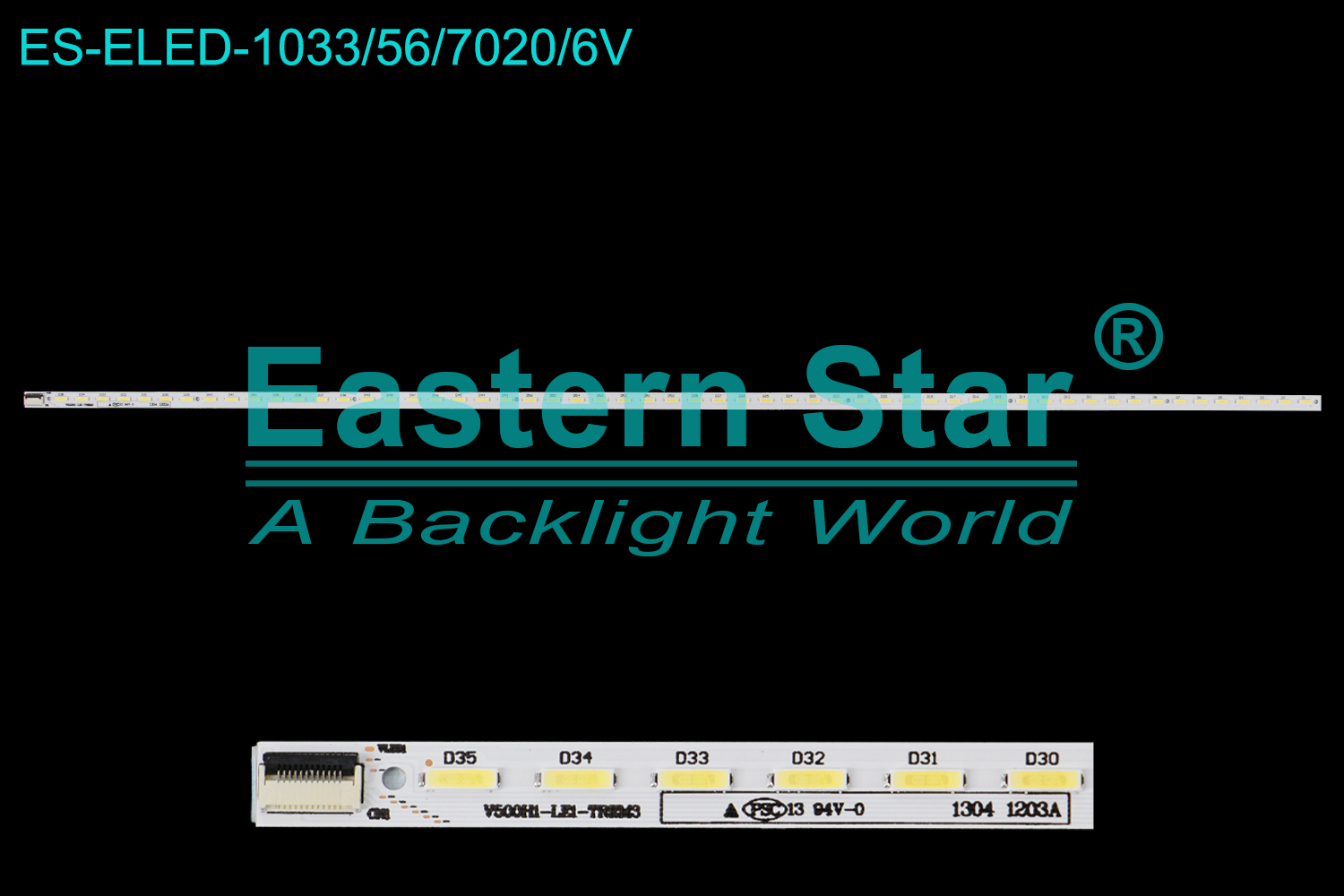 ES-ELED-1033 ELED/EDGE TV backlight use for 50'' Hisense  LED50K600X3D V500H1-LE1-TREM3  LED BACKLIGHT STRIP(1)