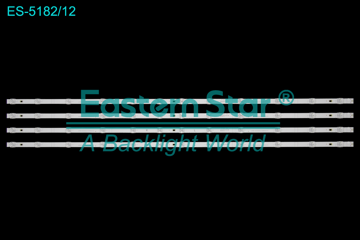 ES-5182 LED TV Backlight use for 55" Hisense 55A66G 55N7G-PRO JL.D550C1330-003AS-M_V01 HD550Y3U71-T0  LED BACKLIGHT STRIP(4)