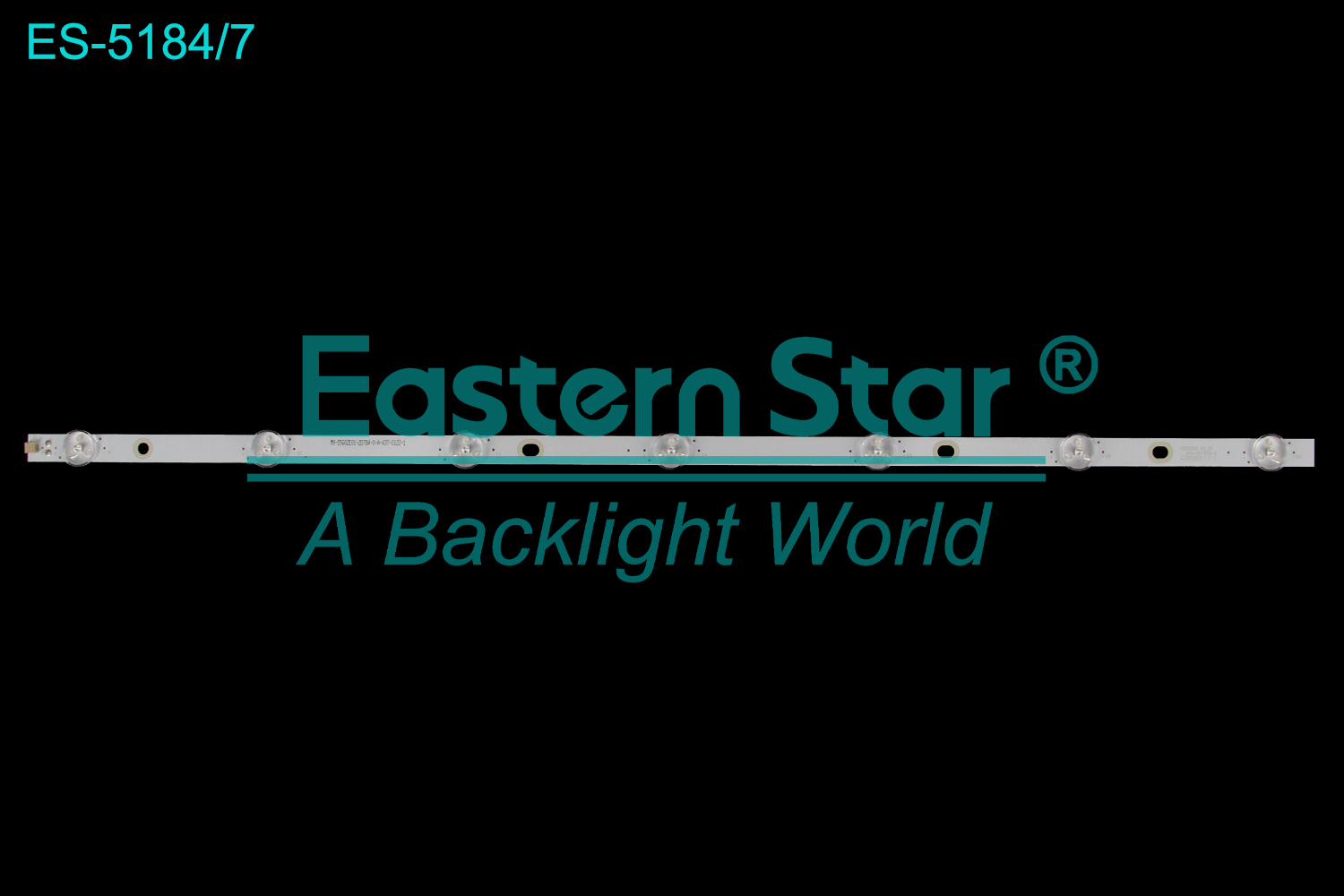ES-5184 LED TV Backlight use for 55"  MX-55G02E01-2D784-0-A-43T-0122-1 LB55200 V0_00  LED BACKLIGHT STRIP(/)