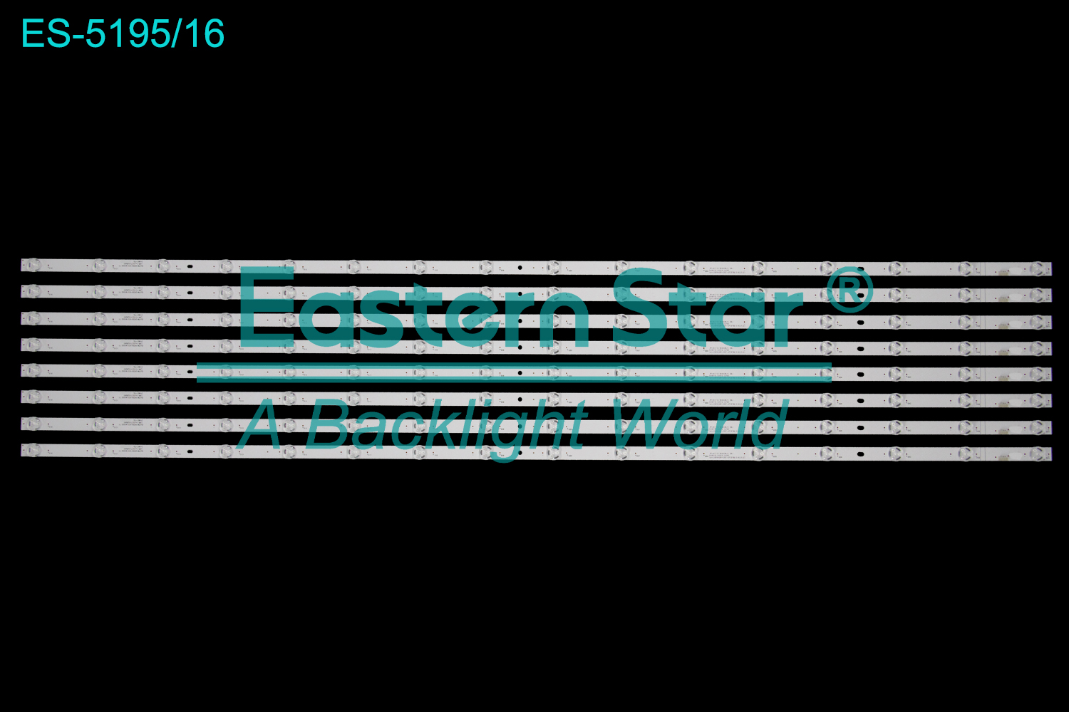 ES-5195 LED TV Backlight use for 55" Xiaomi  L55M7-ES JL.D55044330-002AS-M_V02  LED BACKLIGHT STRIP(8)