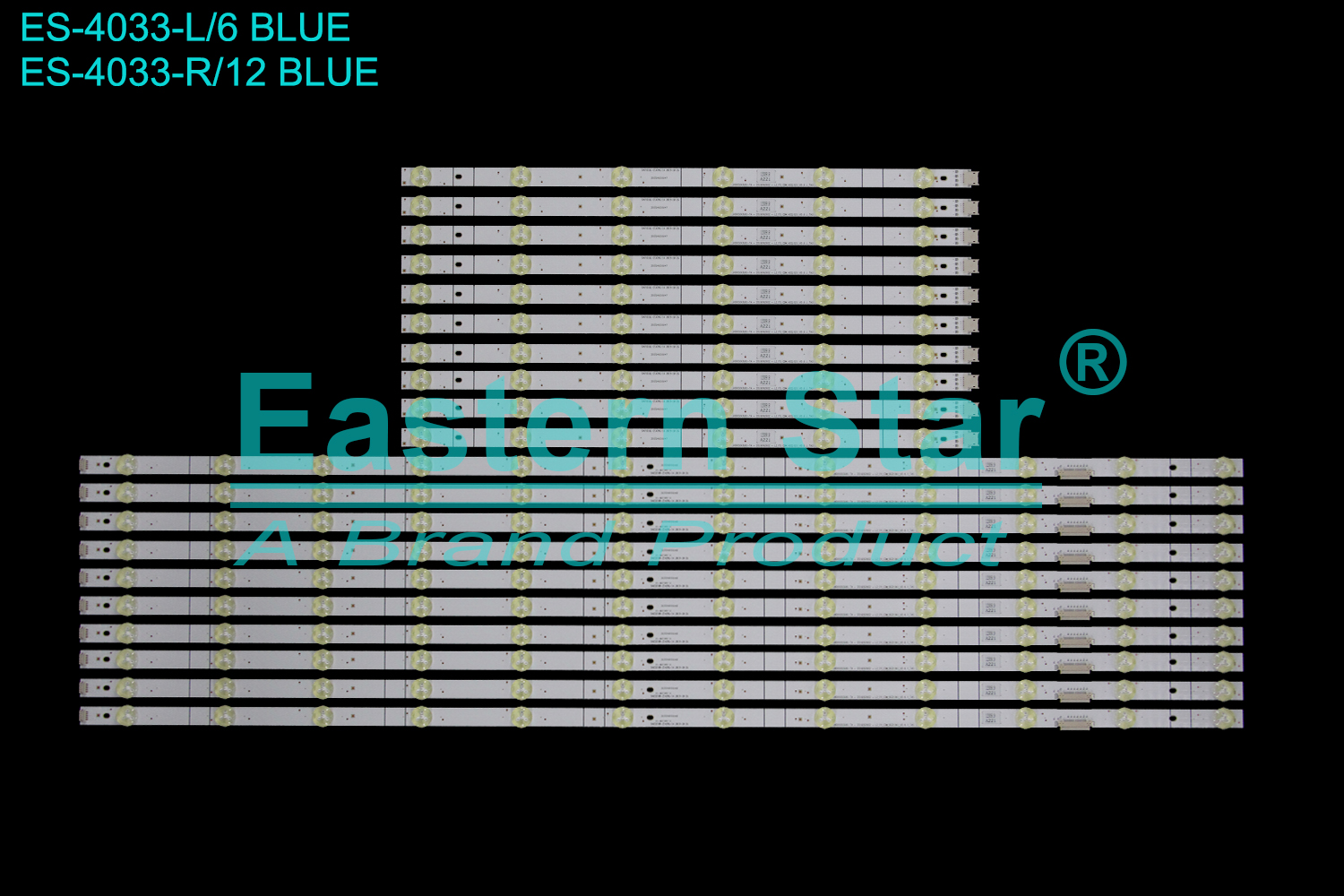ES-4033 LED TV Backlight use for 65" Hisense 65H8G, 65Q7 SH65D18L-ZC42AG-14,SH65D18R-ZC42AG-14, JHD650X3U81-TA-2019092602, LB65085 V0, LB65085 V1,  303SH650047, 303SH650048 LED STRIP(20)