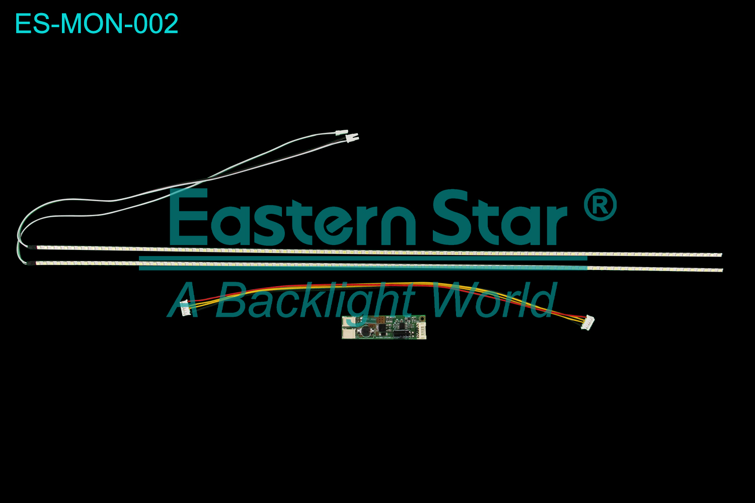 ES-MON-002 Monitor Backlight use for LED Driver12"-24" INDC12V-25V OUTDC7.5V-9.6V 96LED TV LED STRIP