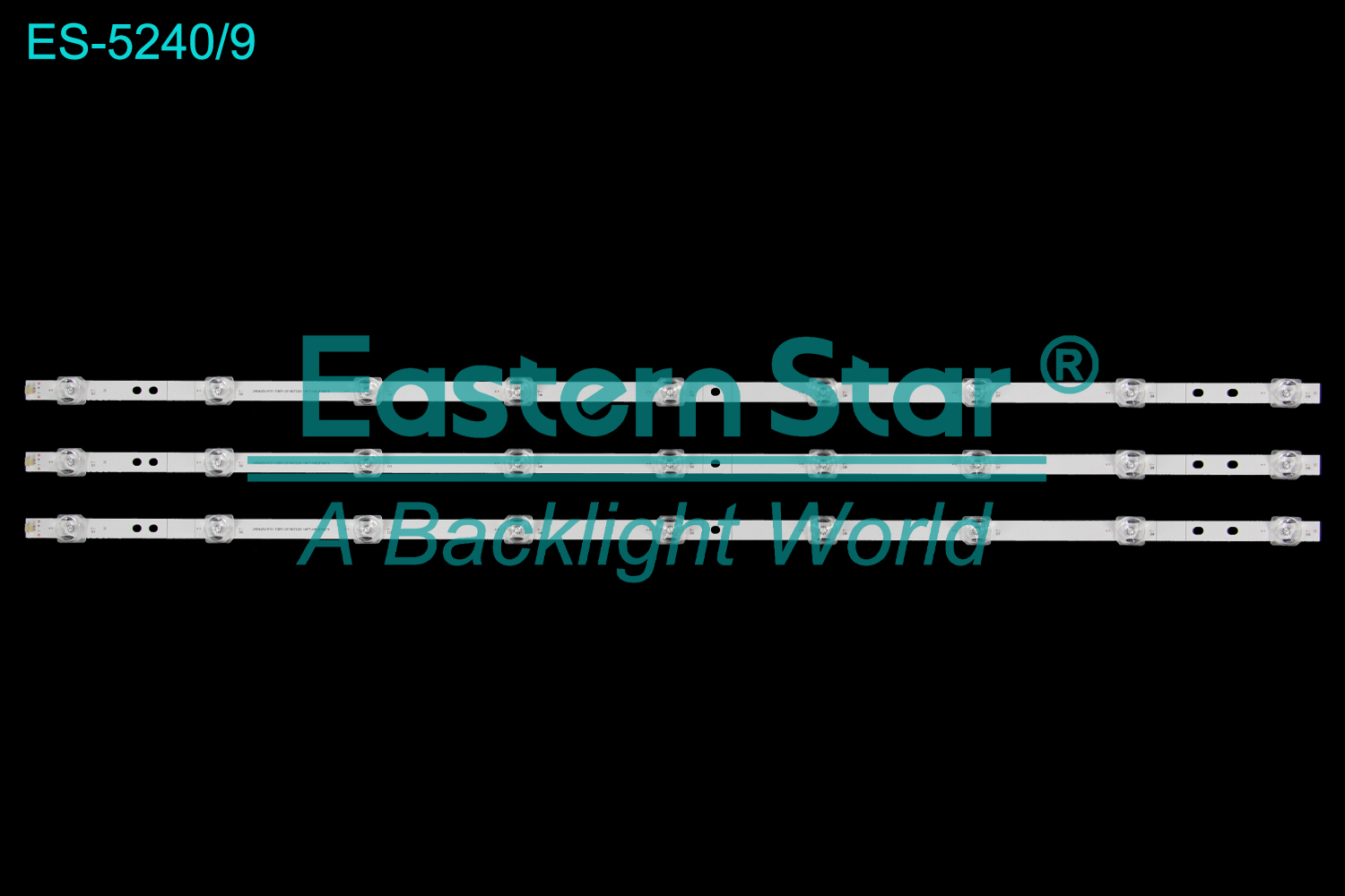 ES-5240 LED TV Backlight use for 43" Hisense  JHD425V1F51-T0BT+2019072301+APT+HXLB19079 LED BACKLIGHT STRIP(3)