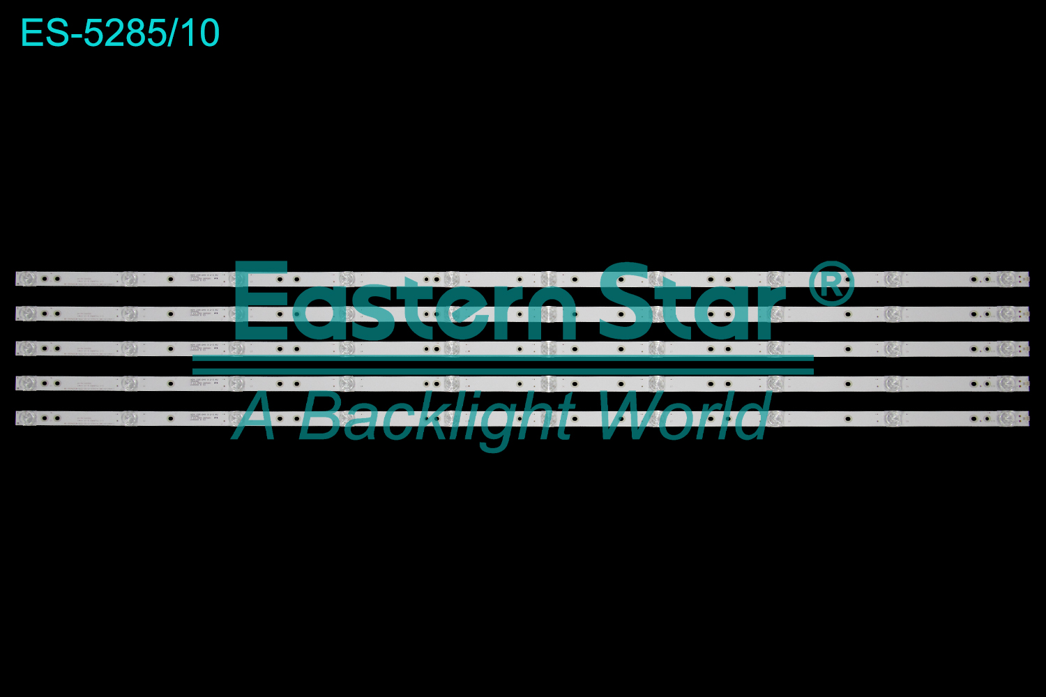 ES-5285 LED TV Backlight use for 55"  MX-550N202M-0D22-5X10-1070X16-SMC-V0-240411 261501025000  LED BACKLIGHT STRIP(5)