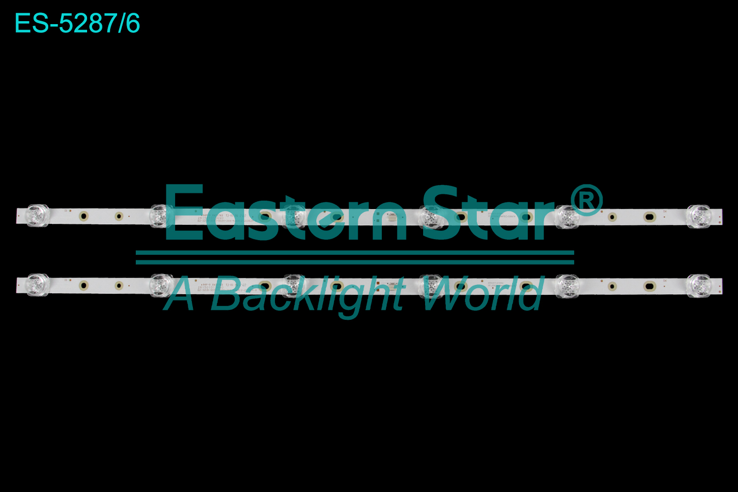 ES-5287 LED TV Backlight use for /" 261501013690 B2-3218-3030-0D20-2X6-526X12-210524-A 203-011-0131H YF-J0N2M03MFBD-006479  LED BACKLIGHT STRIP(2)