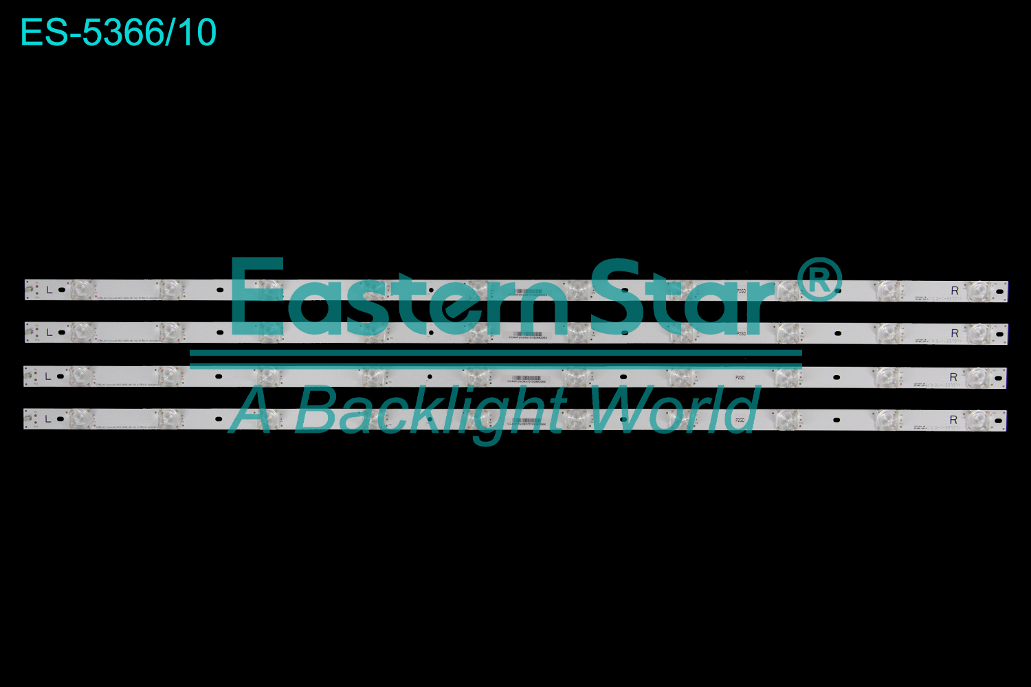 ES-5366 LED TV Backlight use for 40"  Sharp LCD-40SF465A CCPBG-40-Infocus40-4X10-3030C-d6f-2d1-V3 REV.V3 2016/06/16  LED BACKLIGHT STRIP(4)