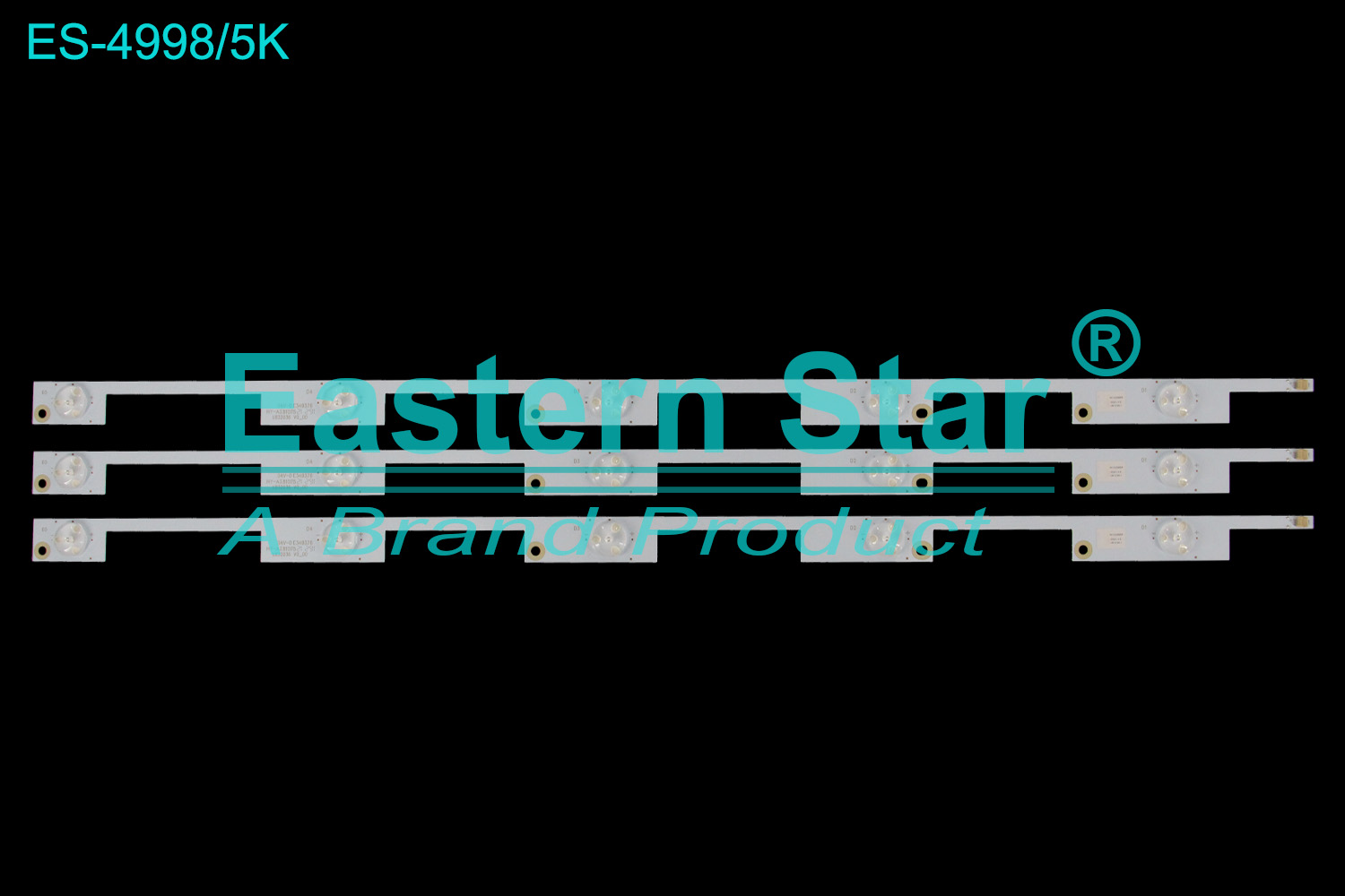 ES-4998 LED TV Backlight use for 32" HY-AI81075 LB32036 V0_00 MX-31S56E04-3C651-0-E  LED BACKLIGHT STRIP(3)