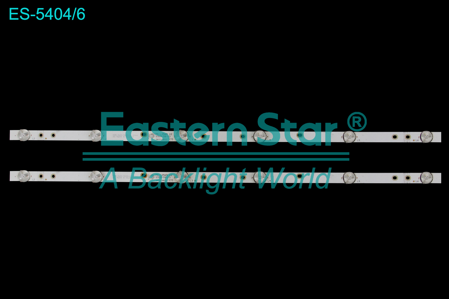 ES-5404 LED TV Backlight use for 32" Philco Ptv32n87sa MS-L2569 V2 035-320-3030-K 9314 A3 M204 H 012800 LED BACKLIGHT STRIP(2)