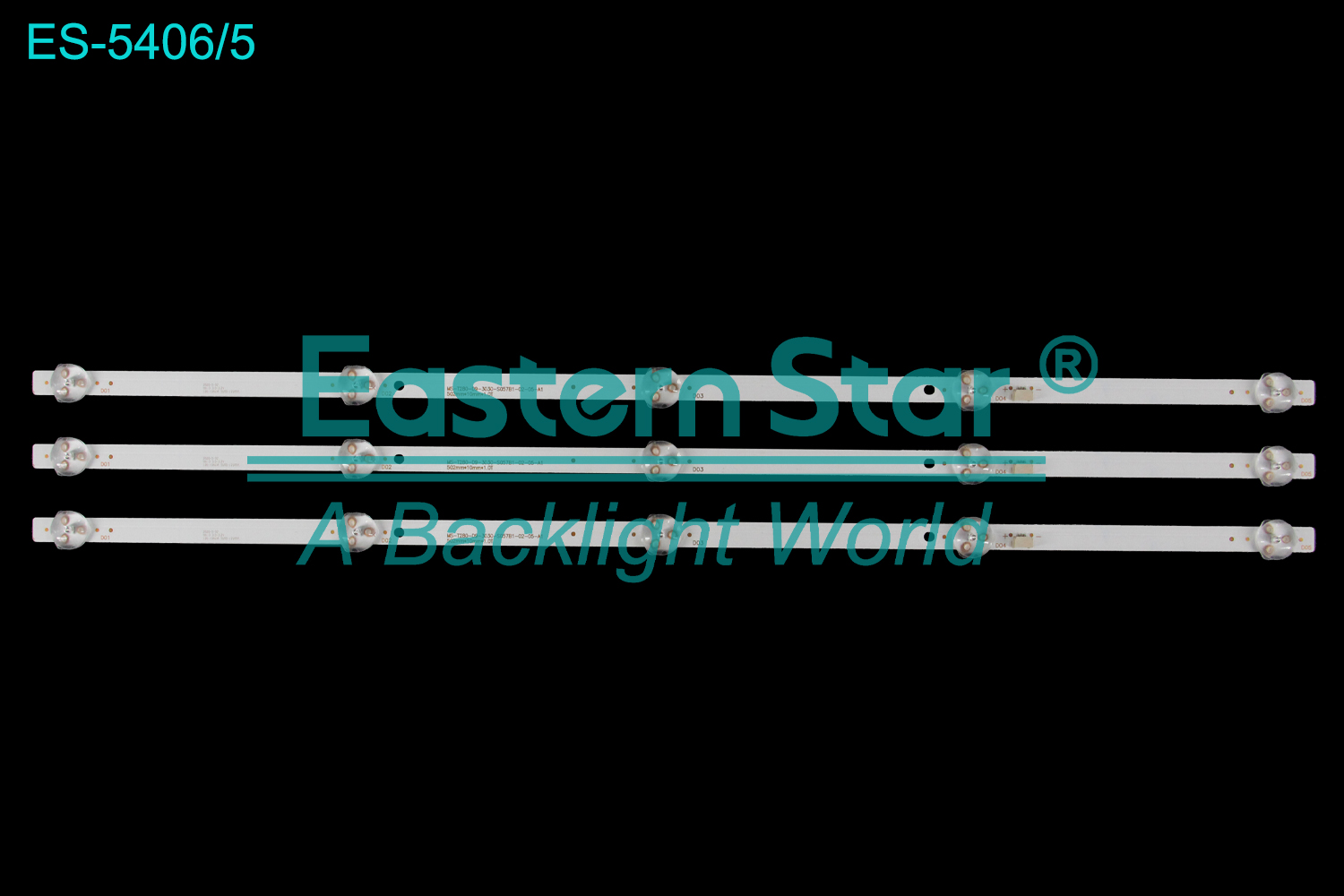 ES-5406 LED TV Backlight use for 28" Hq  HQSTV28NY MS-T280-D9-3030-S057B1-02-05-A1 LED BACKLIGHT STRIP(3)
