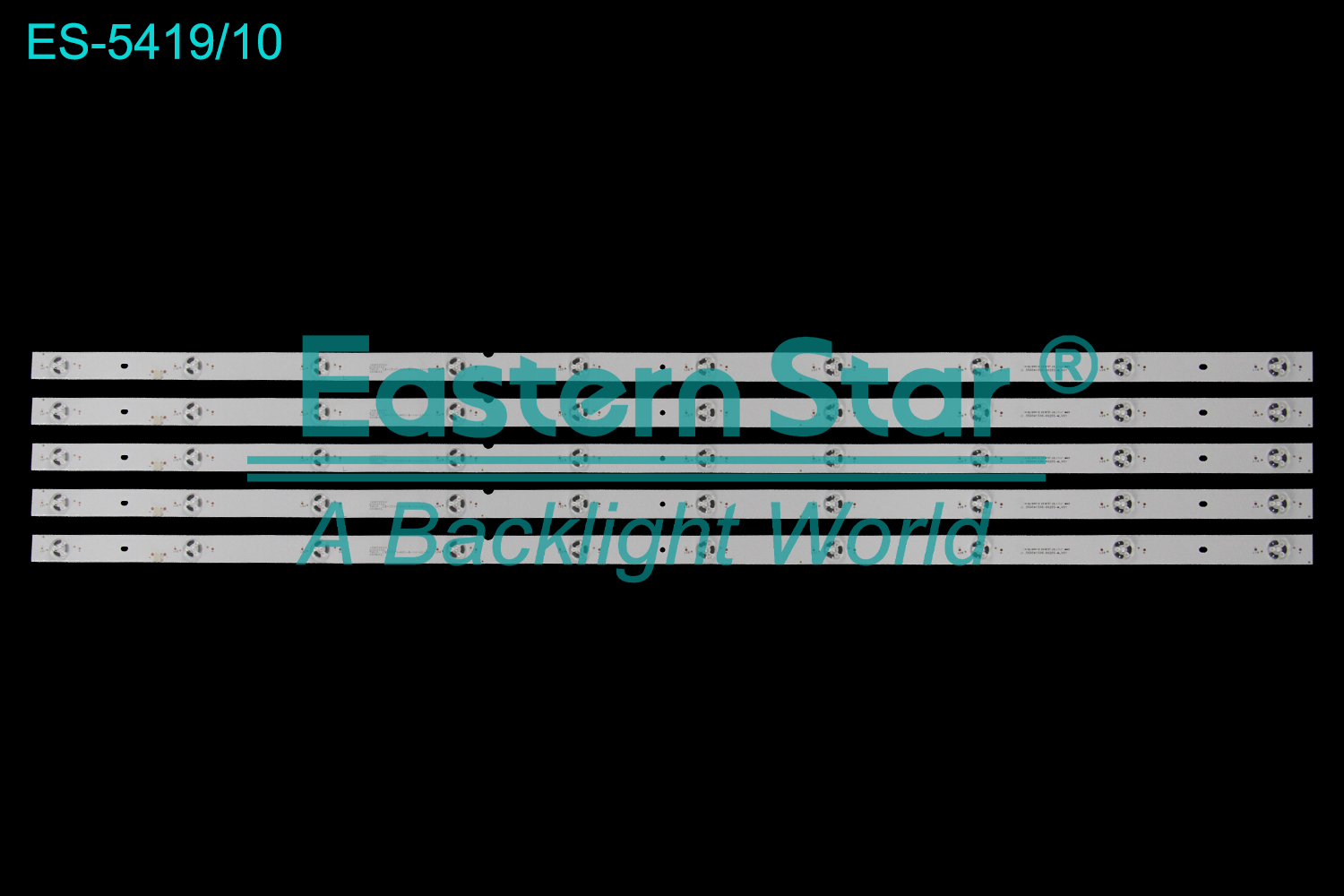 ES-5419 LED TV Backlight use for 50" Aiwa ZQ-GM8U50UHD  JL.D500A1330-002DS-M-V01 LB-C500-M8X-B-10-22-X1 16B02S30 N240122 T410 000602  LED BACKLIGHT STRIP(5)