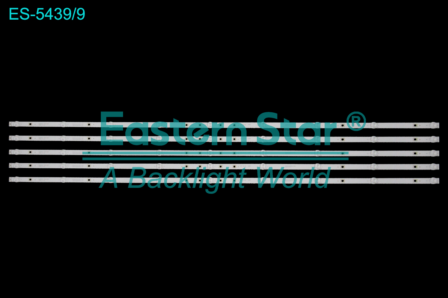 ES-5439 LED TV Backlight use for 55" Philips  55PUF6281/T3 DLED55GC 5X9 0003 M204/K4/H 344761000035000 20 55D3503V2W9C1B107614M   LED BACKLIGHT STRIP(5)