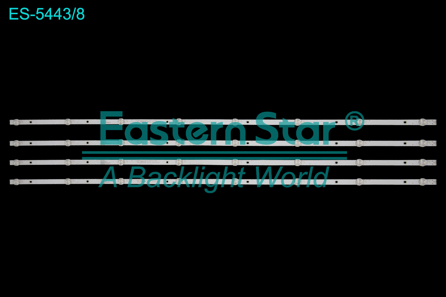 ES-5443 LED TV Backlight use for 50" Konka KKTV AK50 U50K5 U50F1 AHKK50D08-ZC22AG-01 303AK500035 A22/D/12 145-150/3.0-3.1 2300000348-1 180620A4/21006684/H AK500M06 LED BACKLIGHT STRIP(4)