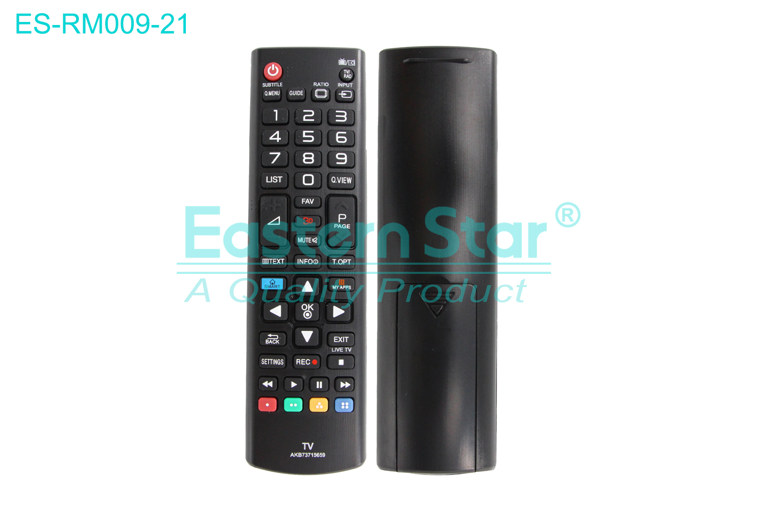 ES-RM009-21 use for Lg  Smart TV Remote Control AKB73715659