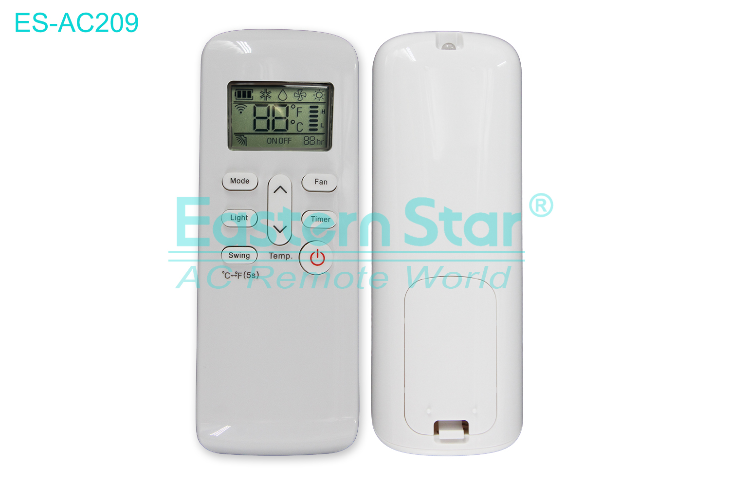 ES-AC209 High Quality China Remote AC Remote for Lg DG11J1-61 Air Conditioner Remote A/C 8 keys AC 8