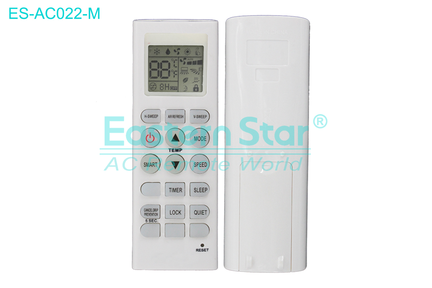 ES-AC022-M High Quality China Remote AC Remote for Lg  Air Conditioner Remote A/C 18 keys AC 18