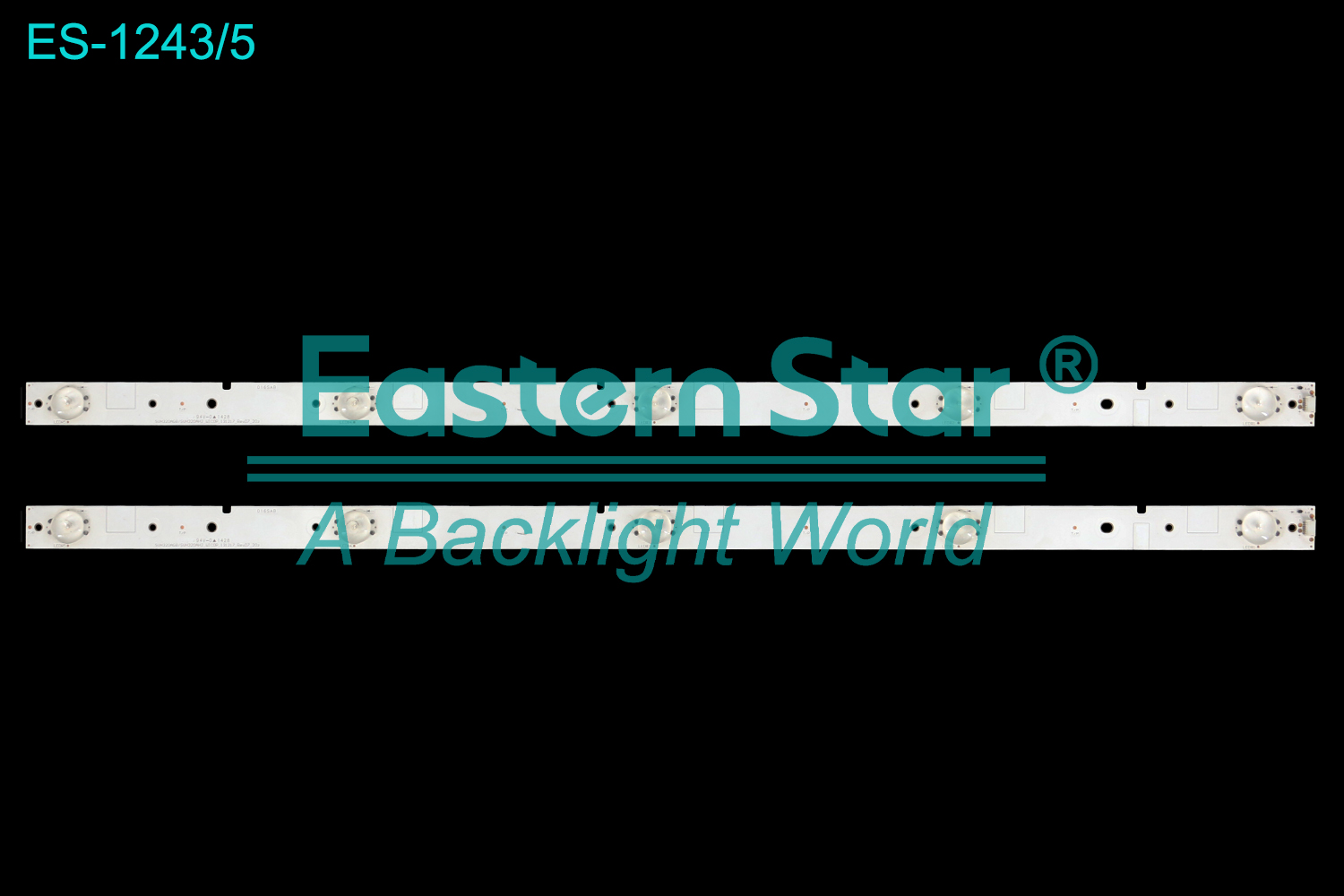 ES-1243 LED TV Backlight use for 32" Hisense LED32EC260JD LED32K20JD  SVH320AG8/SVH320AH2_WICOP_131217_Rev07_20z  LED BACKLIGHT STRIP(2)