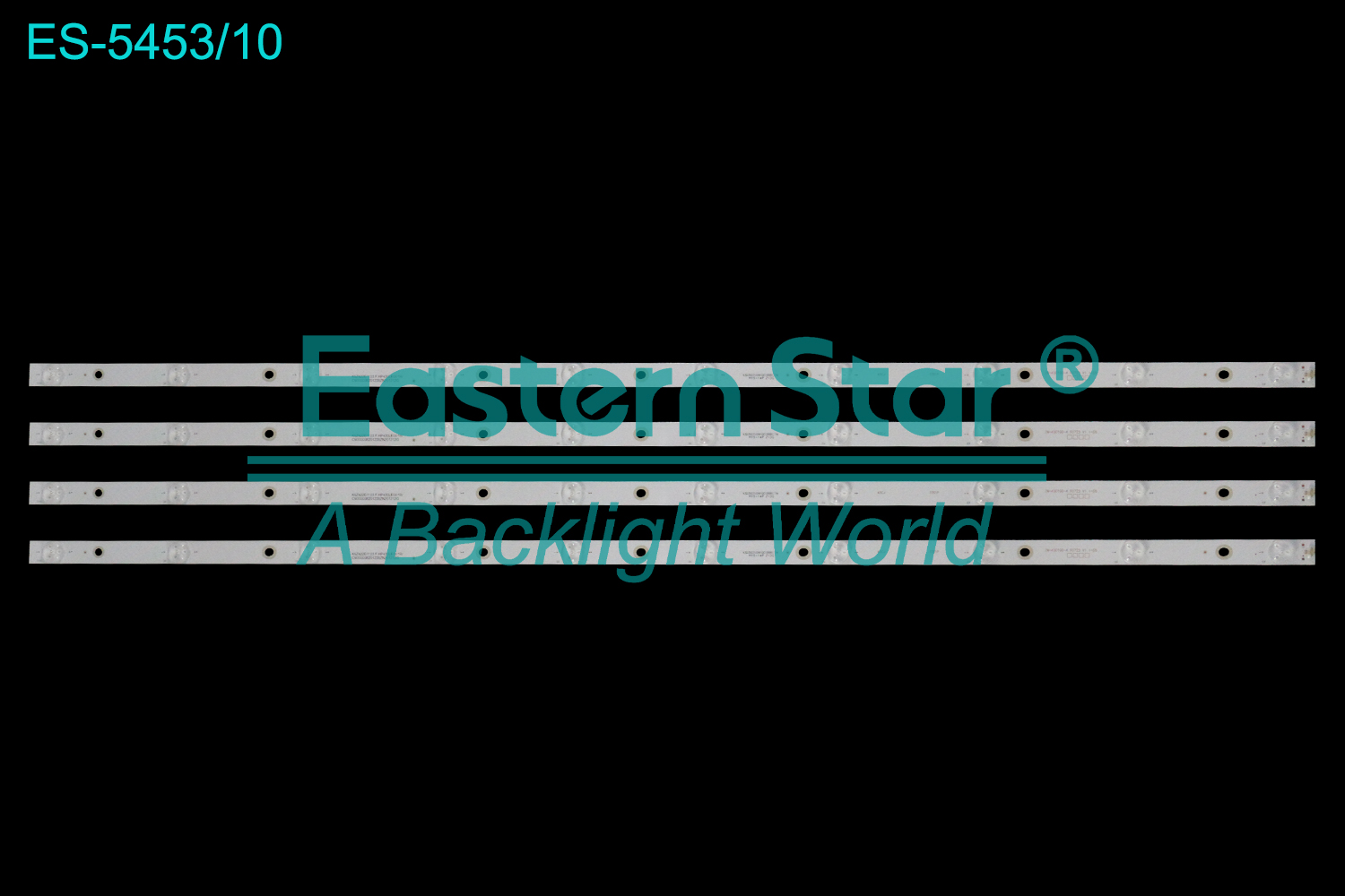 ES-5453 LED TV Backlight use for 43" K5Z422E/7.03.F.HP430LED01R/ C9000D36201238ZN201212G 43D3503V2W10C1B88117M ZN-43C10D-4 90723 V1.1-0S  LED BACKLIGHT STRIP(4)