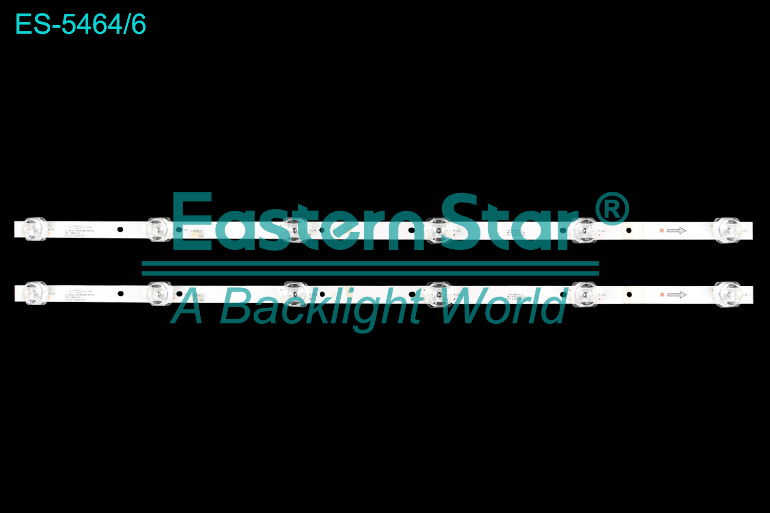 ES-5464 LED TV Backlight use for 32" Sony 32SS15000 JS-JP32C71061ER.406G(50118) R72-32D04-051 516121T.60034.2P  LED BACKLIGHT STRIP(2)